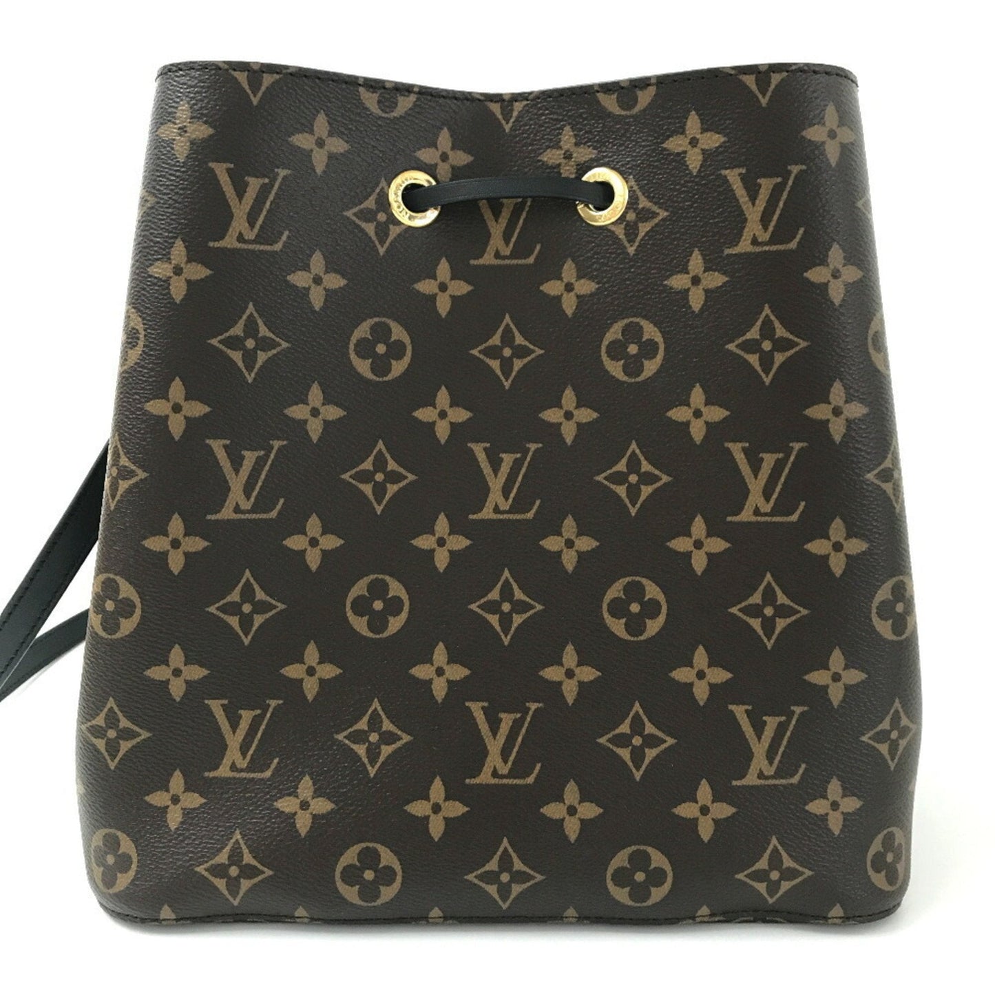LOUIS VUITTON Shoulder Bag Neonoe M44020 Monogram Canvas Brown Women's