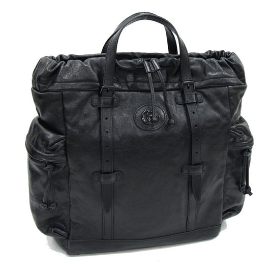 Gucci Black Leather Tote Bag ()