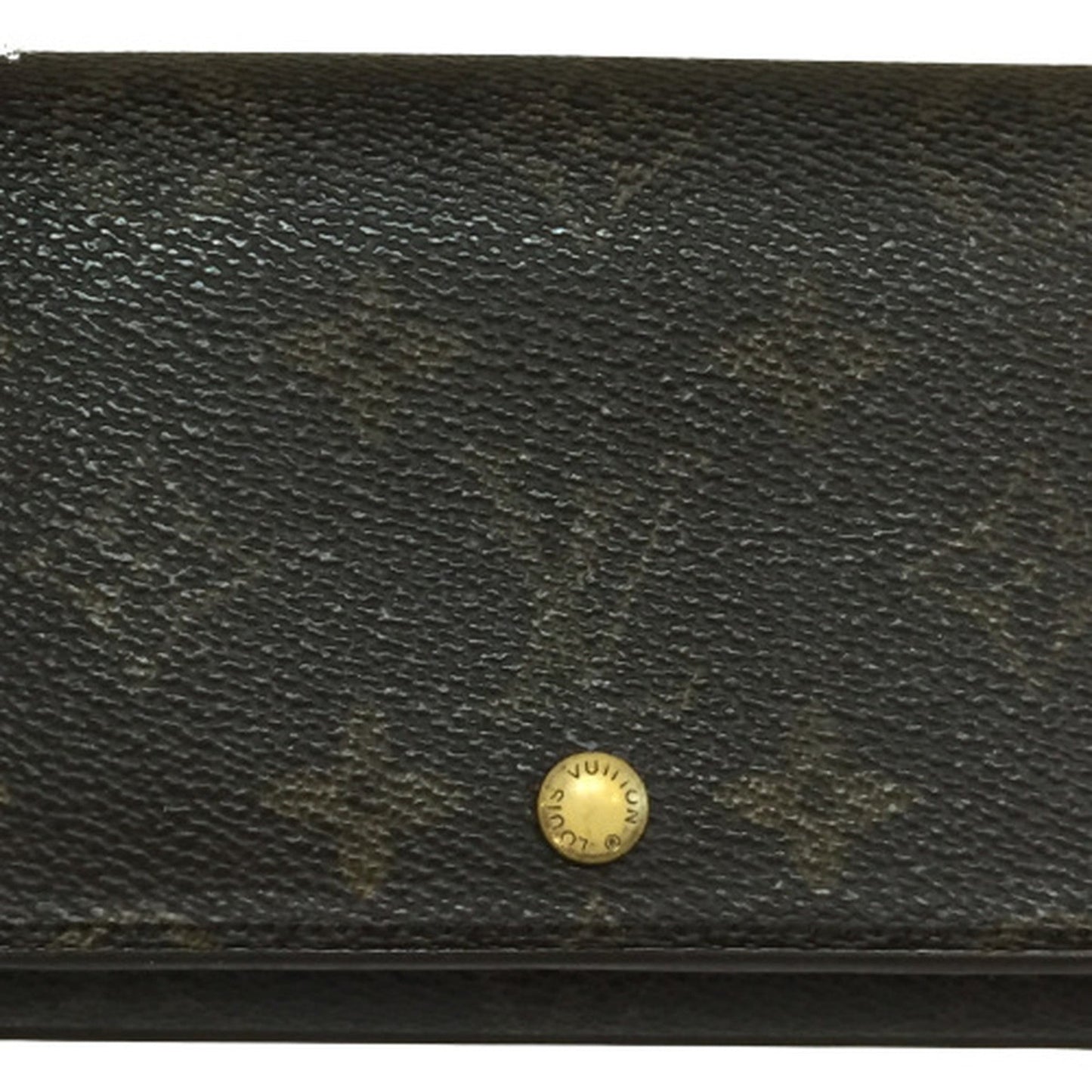 LOUIS VUITTON Portomone Vietresor Monogram M61730 LV Wallet Bifold L-shaped Zipper Women's