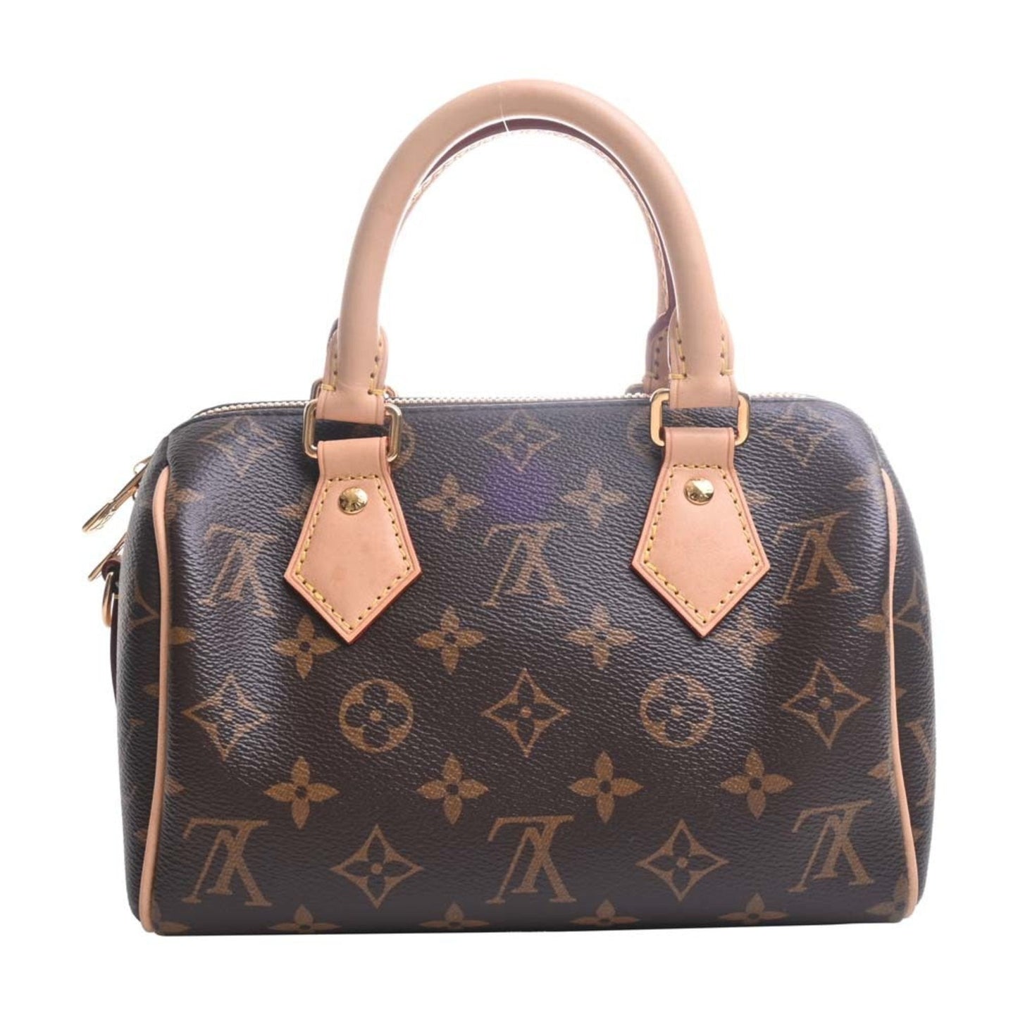 LOUIS VUITTON Monogram Speedy Bandouliere 20 Handbag M46234 Brown Women's
