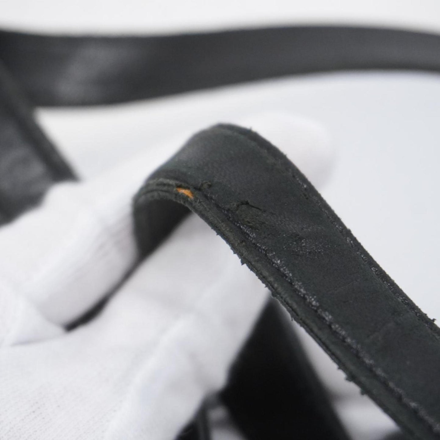 Chanel Shoulder Bag Bicolor Lambskin Black Women's