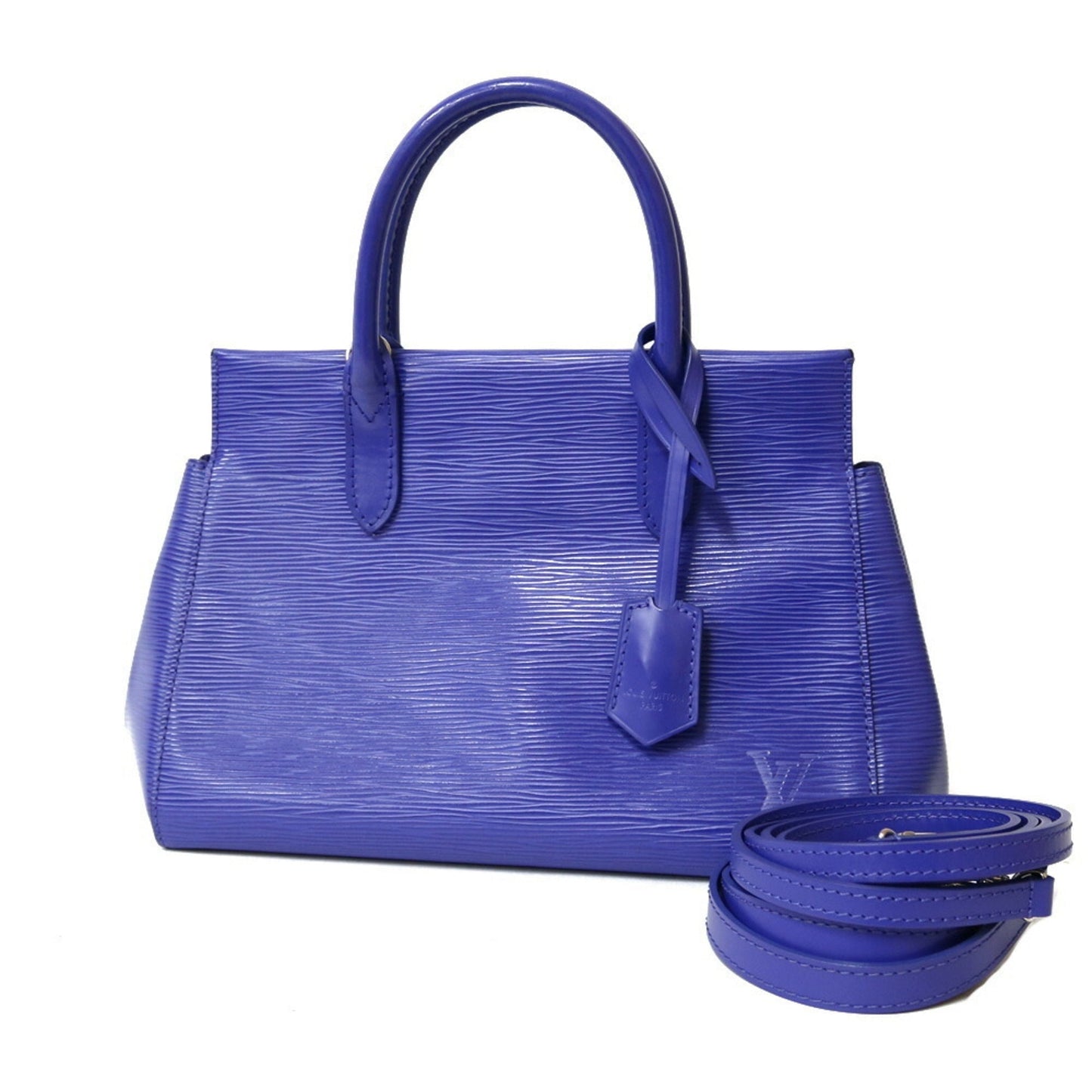 LOUIS VUITTON Shoulder Bag Epi Marley BB M94620 Purple Fig Ladies Leather