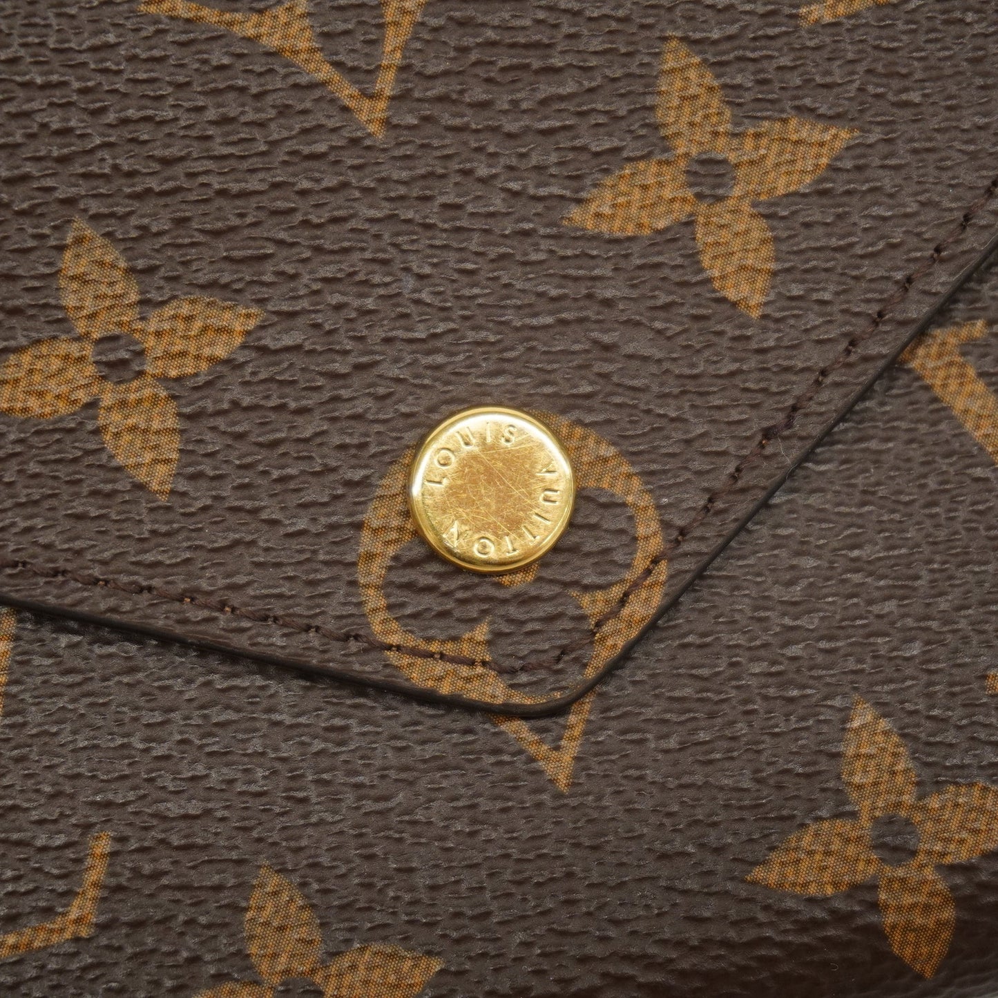 LOUIS VUITTONAuth  Monogram Portofeuil Victorine M62472 Wallet [tri-fold]