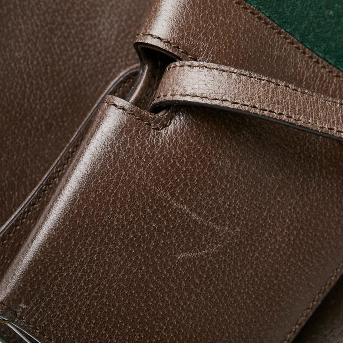 Gucci Brown Leather Handbag Shoulder Bag