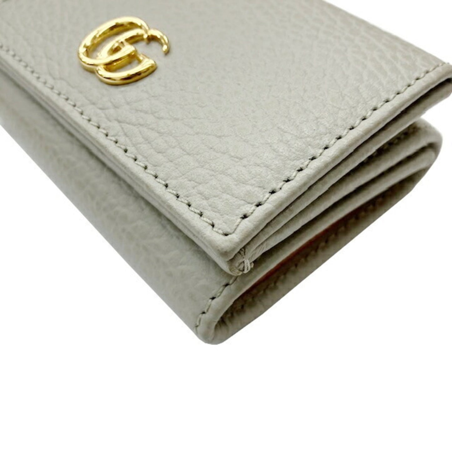 Gucci Gray Leather Wallet (Tri-Fold)