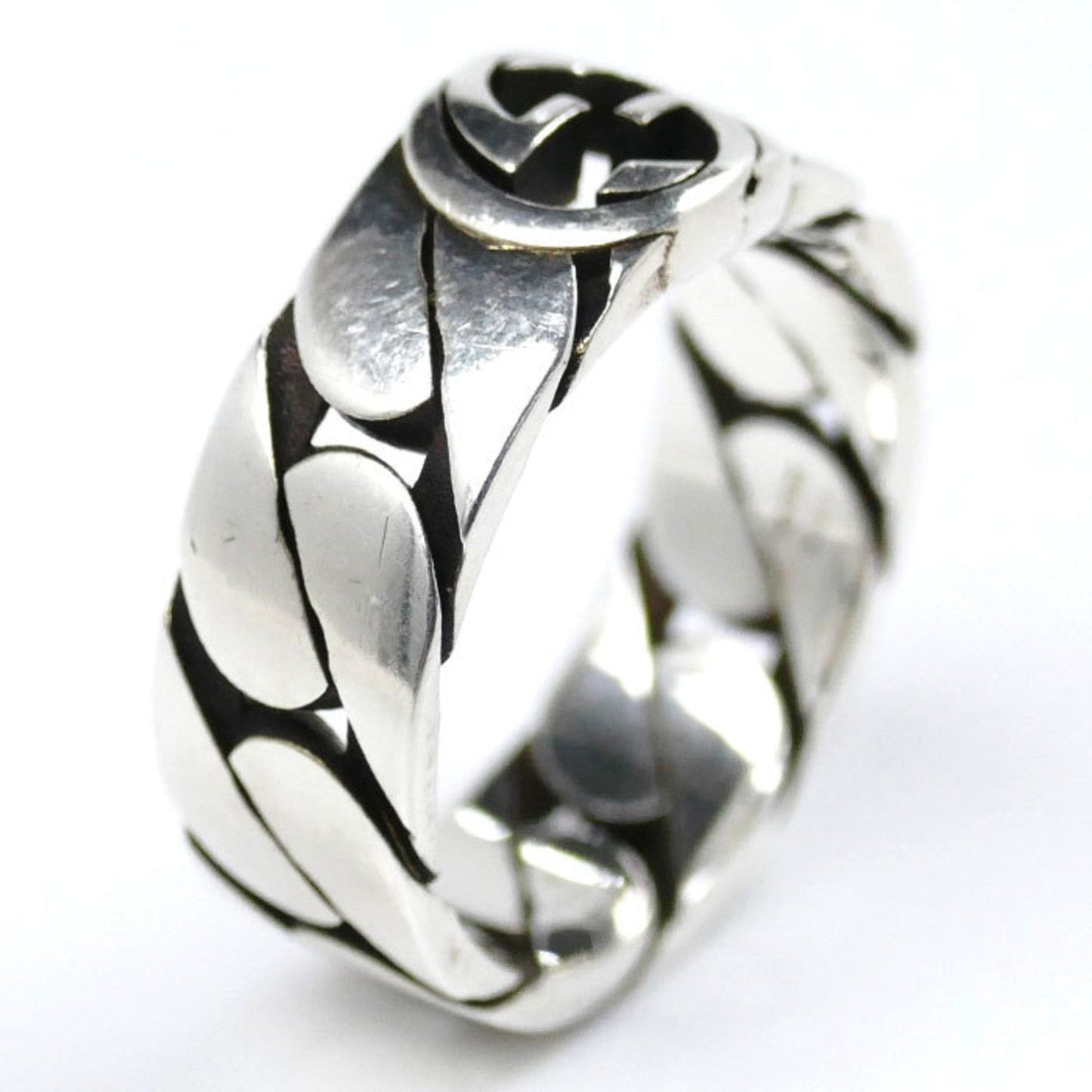 Gucci Silver Silver 925 Band Ring