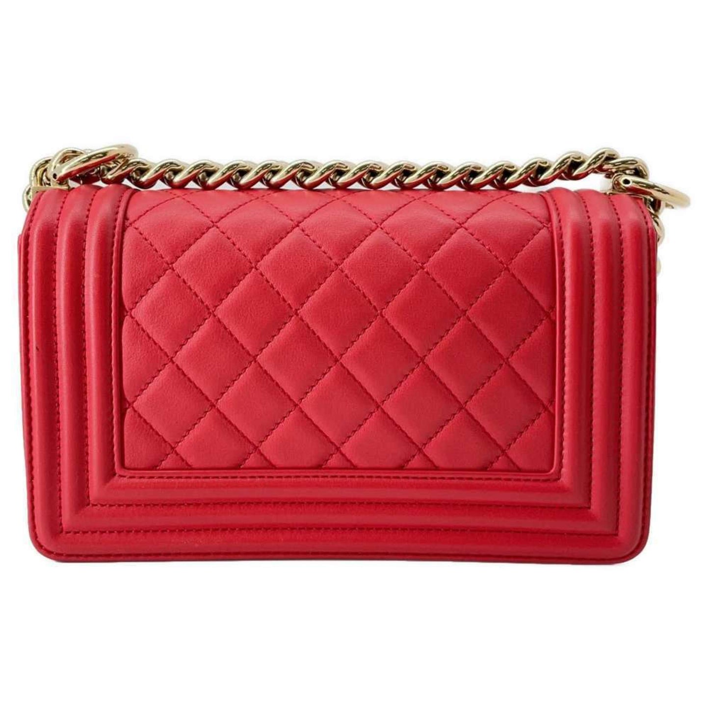 Chanel Chain Shoulder Bag Coco Mark Boy Lambskin A67085 CHANEL 2way