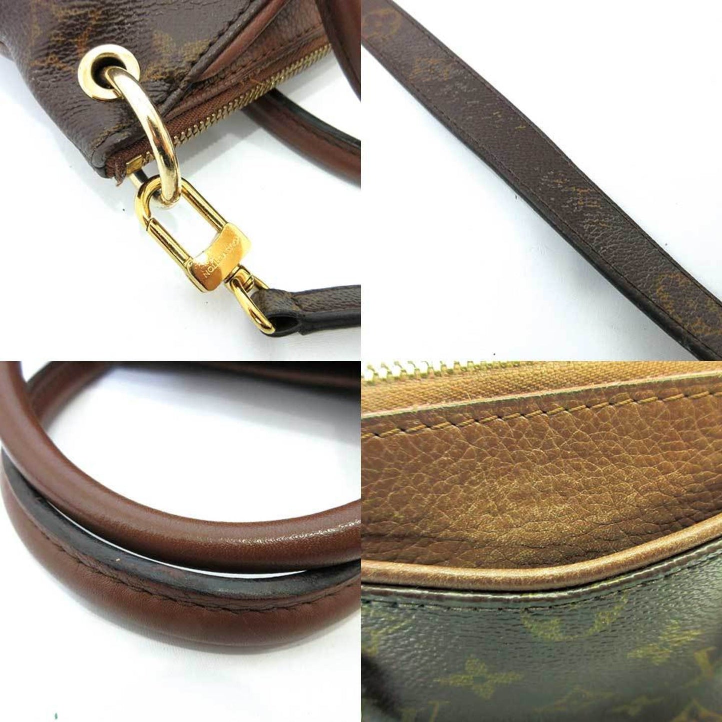 Louis Vuitton Palas BB Noisette Brown Handbag Shoulder 2way Ladies Monogram M43235