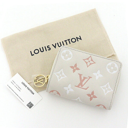 LOUIS VUITTON M82291 Wallet Beige,Monogram,Pink,White