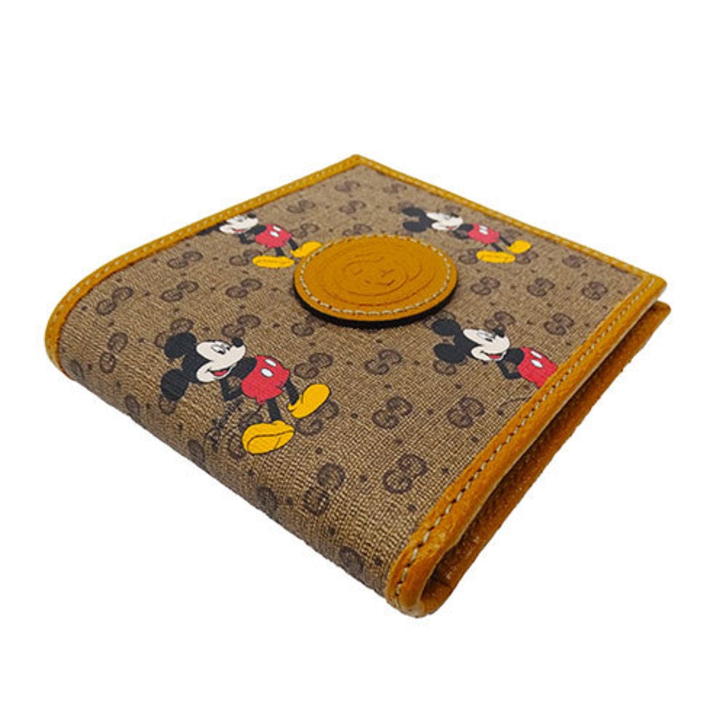 Gucci Micro Gg Supreme Light Brown Gg Supreme Wallet (Bi-Fold)