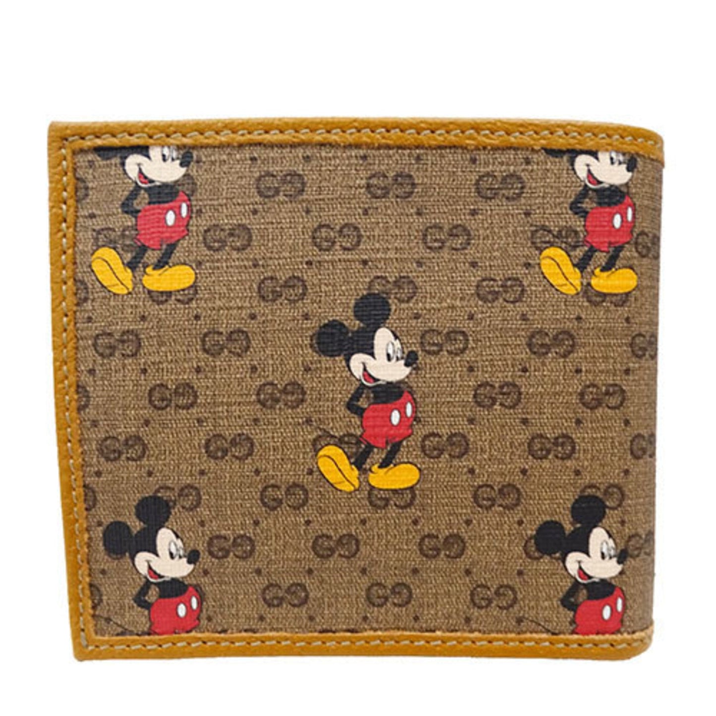 Gucci Micro Gg Supreme Light Brown Gg Supreme Wallet (Bi-Fold)