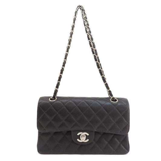 Chanel Matelasse Shoulder Bag Caviar Skin Women's