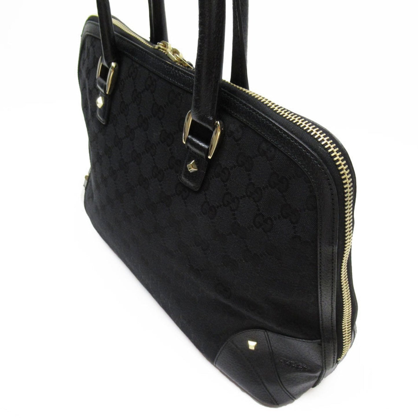 Gucci Gg Canvas Black Gg Canvas Handbag