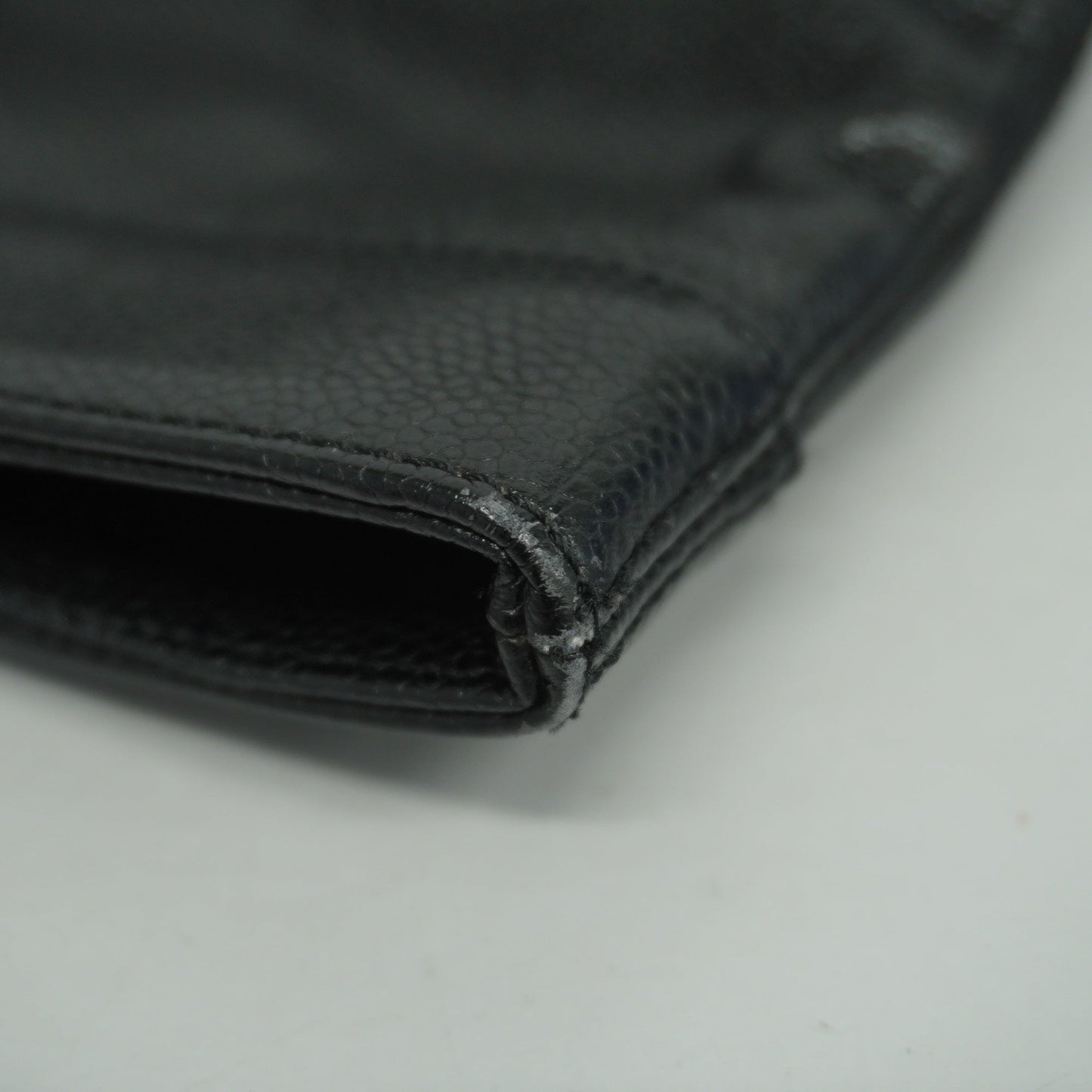 ChanelAuth  Tote Bag Women's Caviar Leather Black