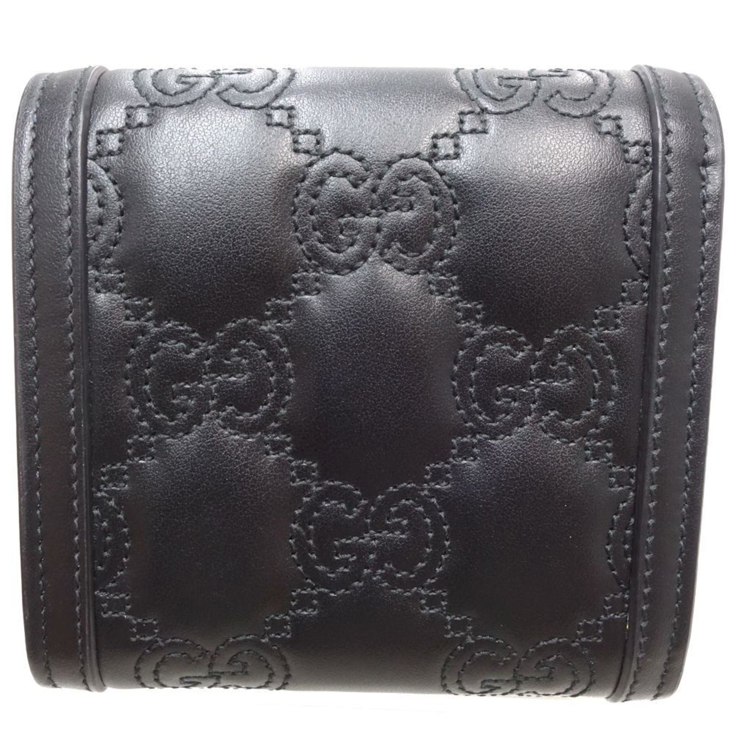 Gucci Black Leather Wallet (Bi-Fold)