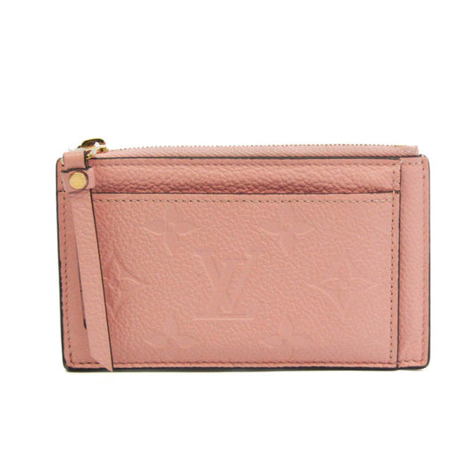 Louis Vuitton Monogram Empreinte Porto Cult Zip M67853 Women's Monogram Empreinte Coin Purse/coin Case Rose Poudre