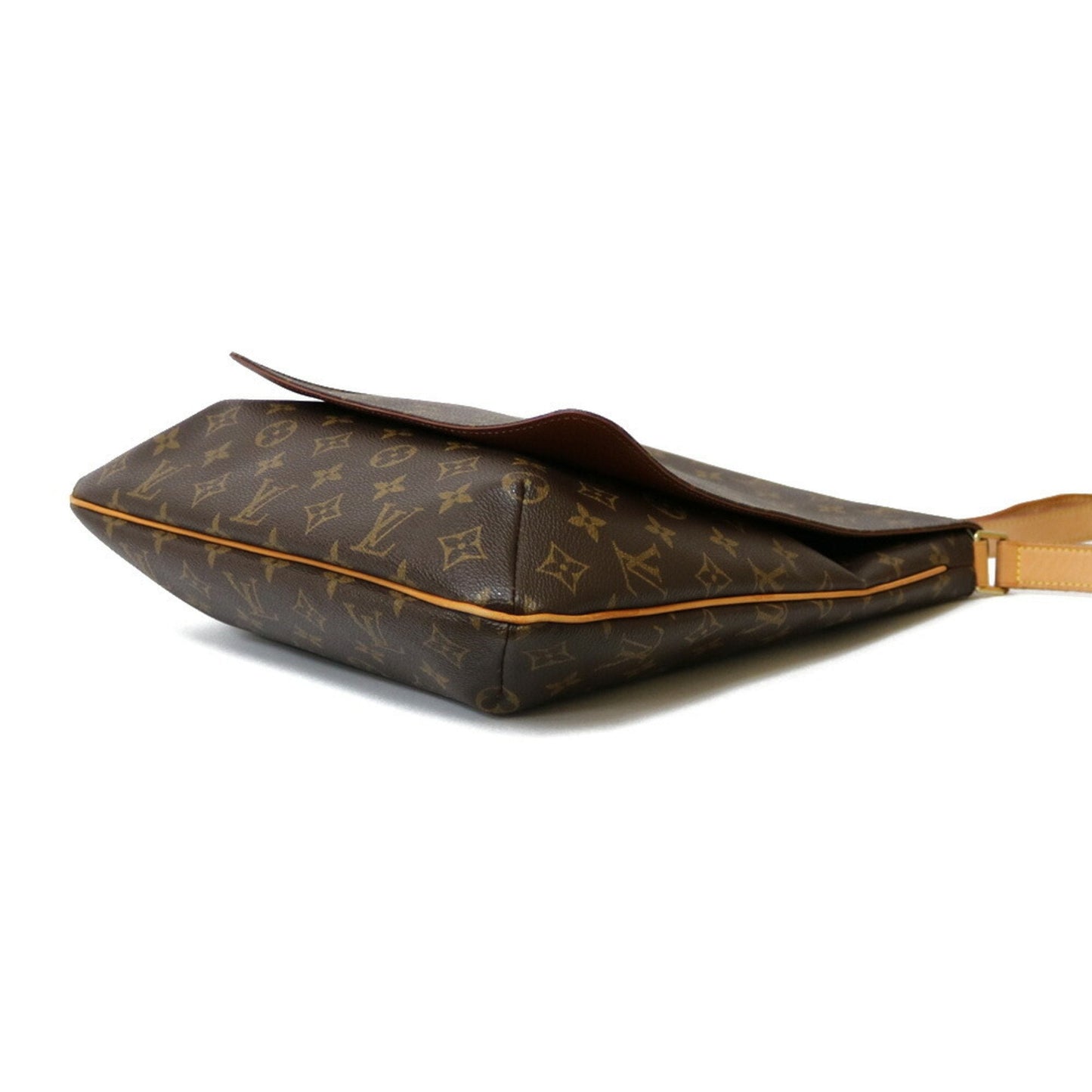 LOUIS VUITTON Shoulder Bag Monogram Musette M51256 Brown Women's Canvas