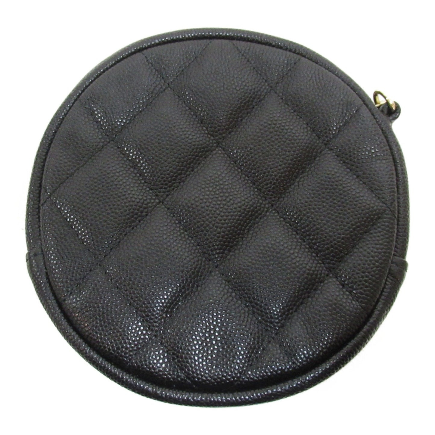 CHANEL Matelasse ChainShoulder Bag Black Caviar Skin (Grained Calf)