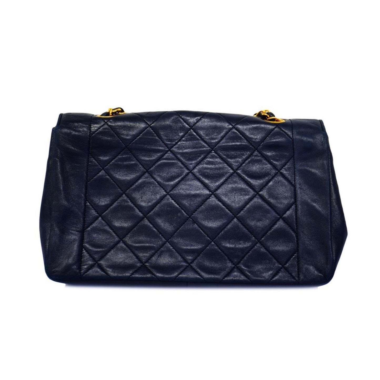 Chanel Shoulder Bag Matelasse Chain Lambskin Black Women's
