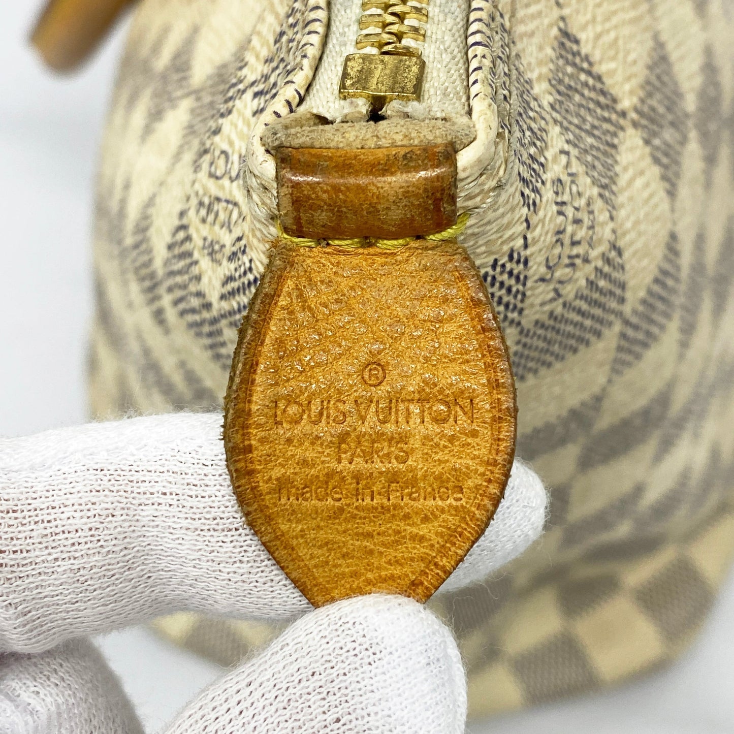 LOUIS VUITTONAuth  Damier Azur Saleya PM N51186 Women's Tote Bag