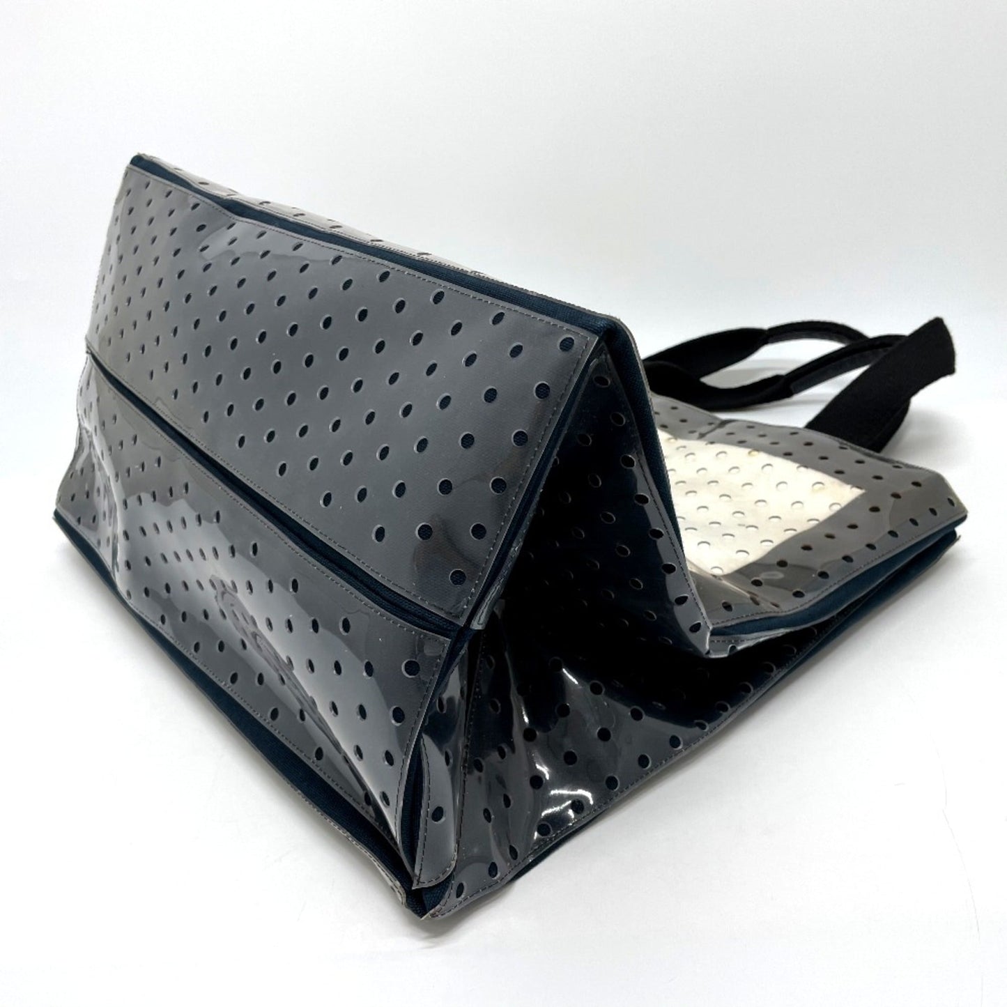 Chanel A46096 Sports bag fabric Tote Bag Navy