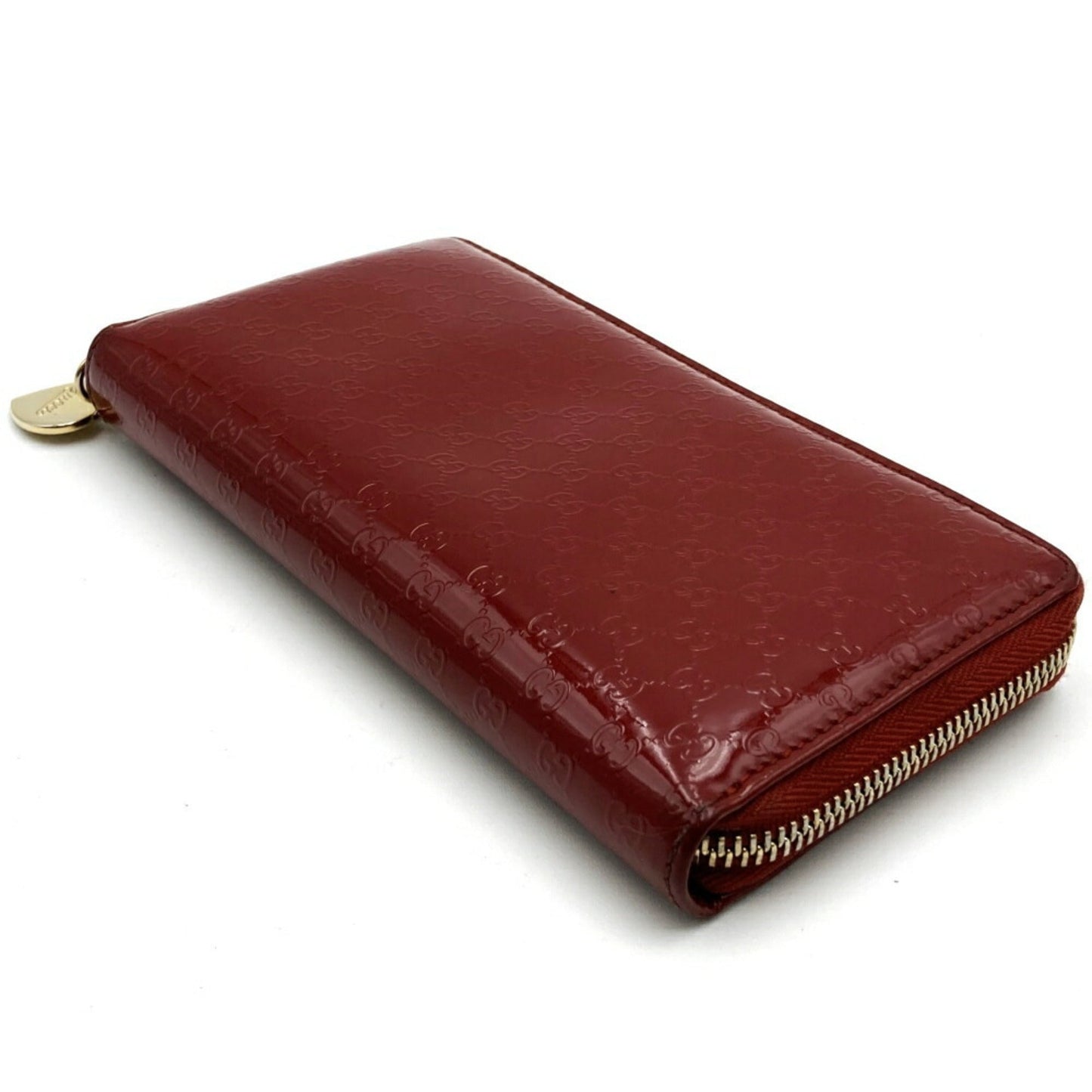 Gucci Red Color Leather Coin Purse/Coin Case