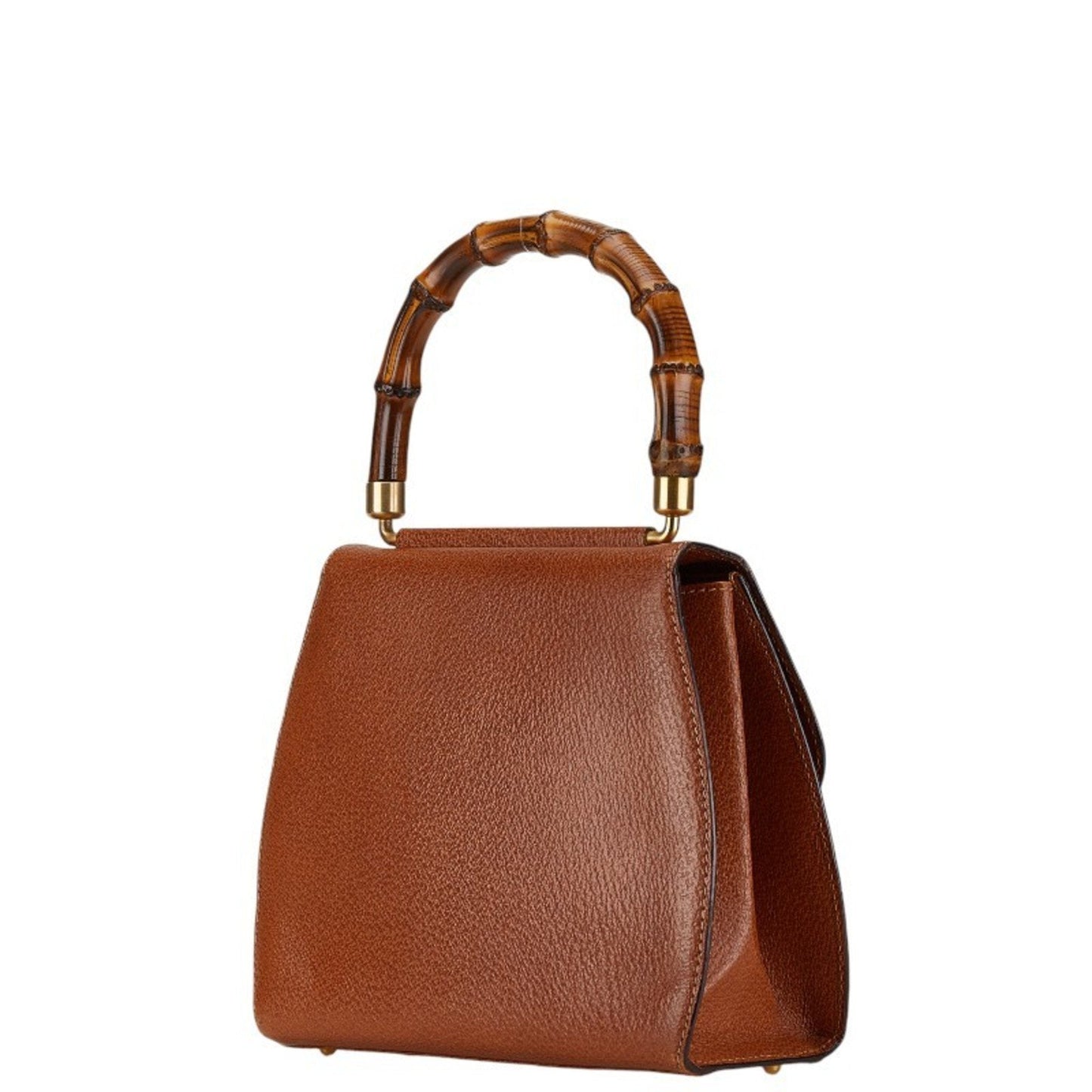 Gucci Brown Leather Handbag Shoulder Bag