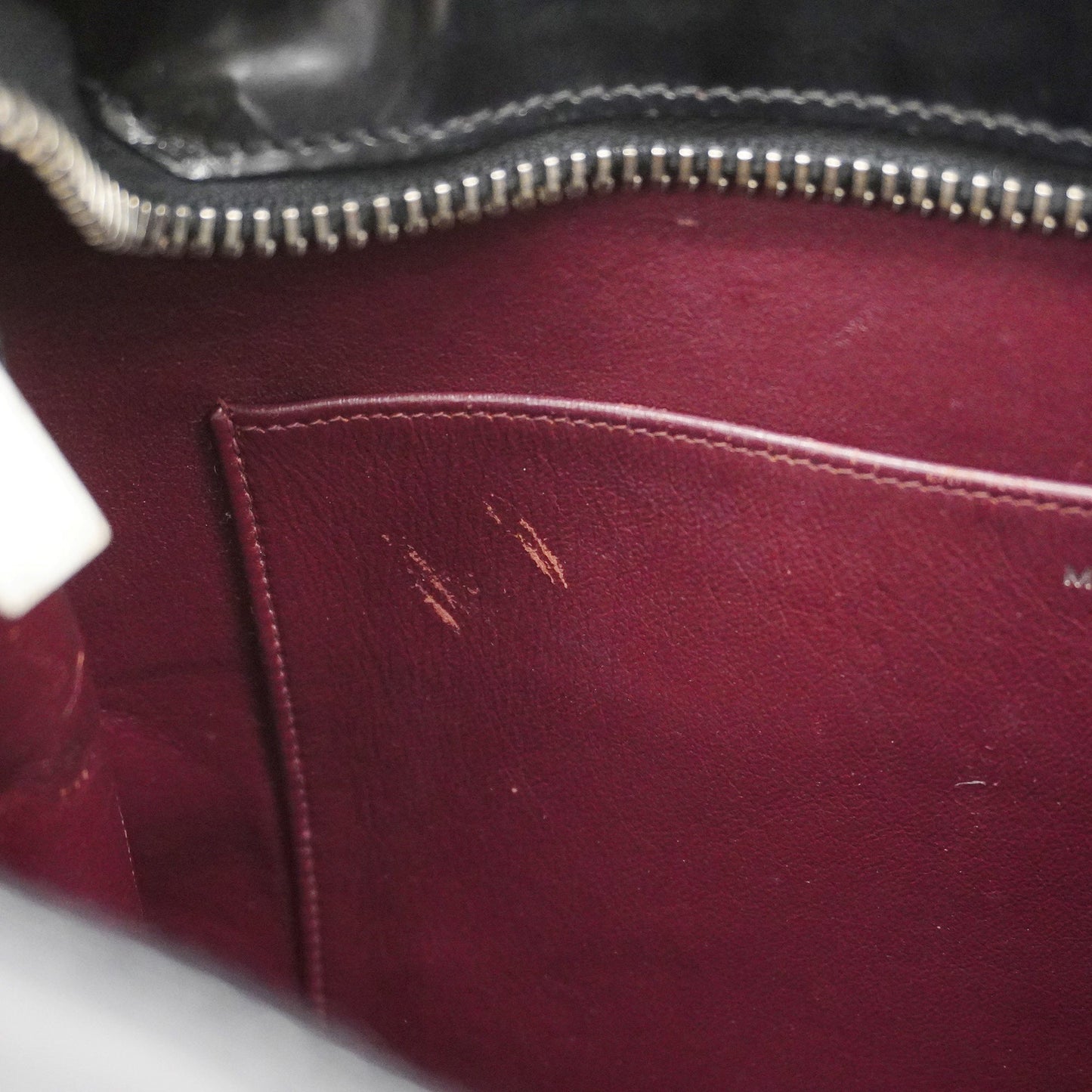 Chanel[3cc2423]  Tote Bag patent leather black silver metal