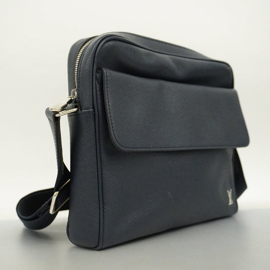 LOUIS VUITTONAuth  Taiga Alex Messenger M30261 Men's Shoulder Bag Navy Blue