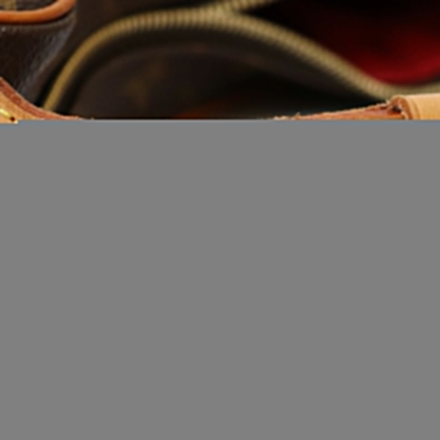 LOUIS VUITTON Shoulder Bag Brown Women's Monogram Canvas