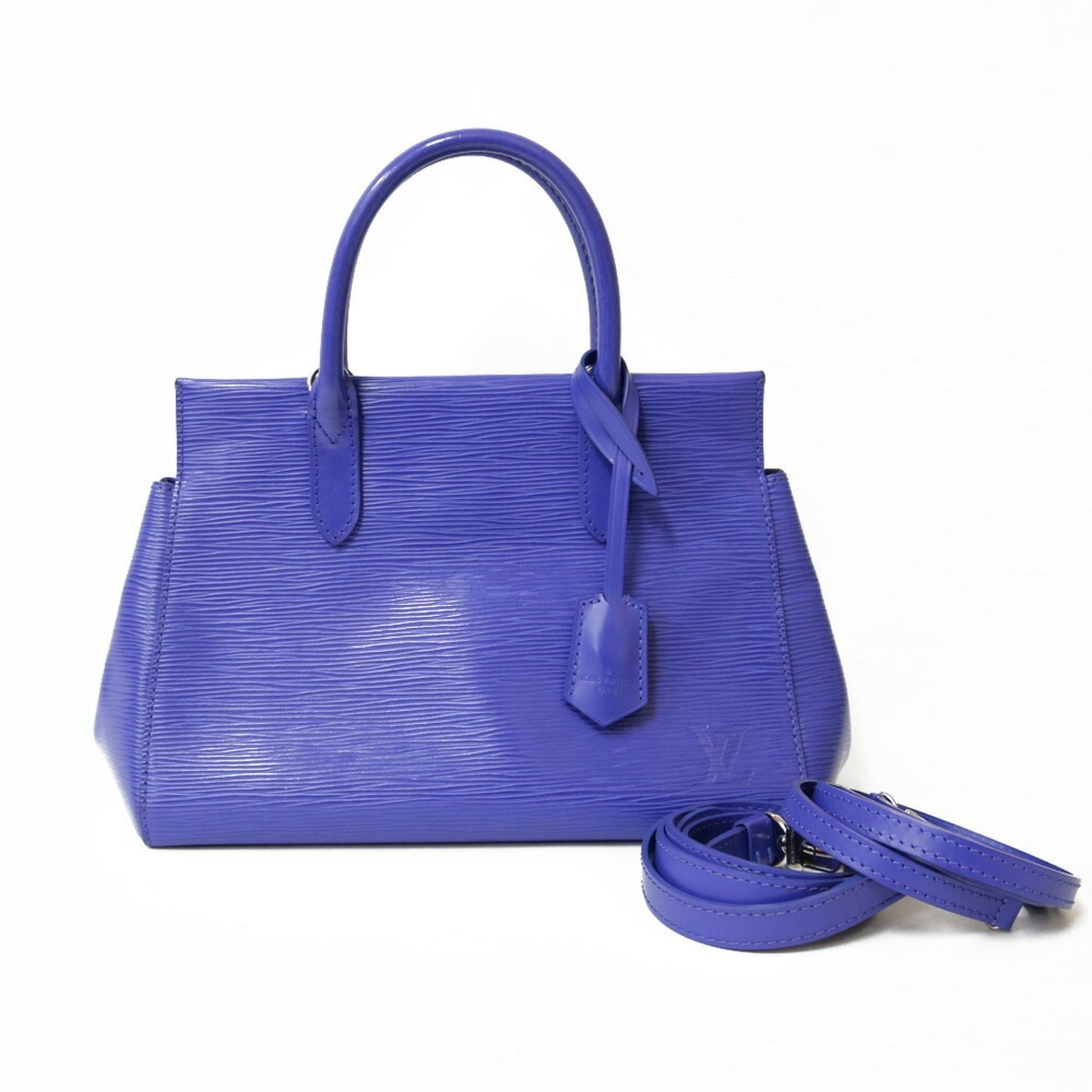 LOUIS VUITTON Shoulder Bag Epi Marley BB M94620 Purple Fig Ladies Leather