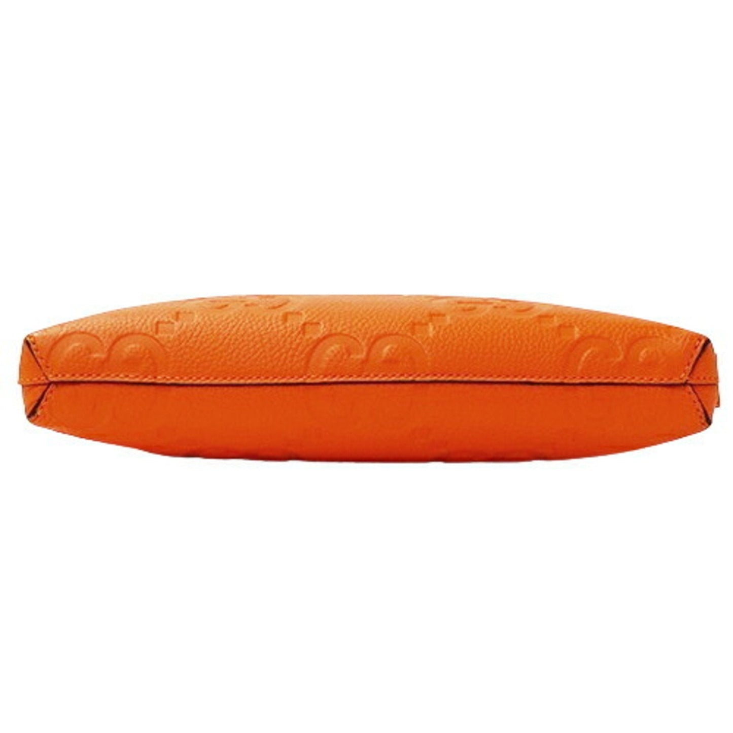 Gucci Orange Leather Clutch Bag Messenger Bag Shoulder Bag