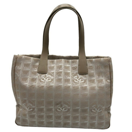 CHANEL New Travel Line Tote Bag Beige