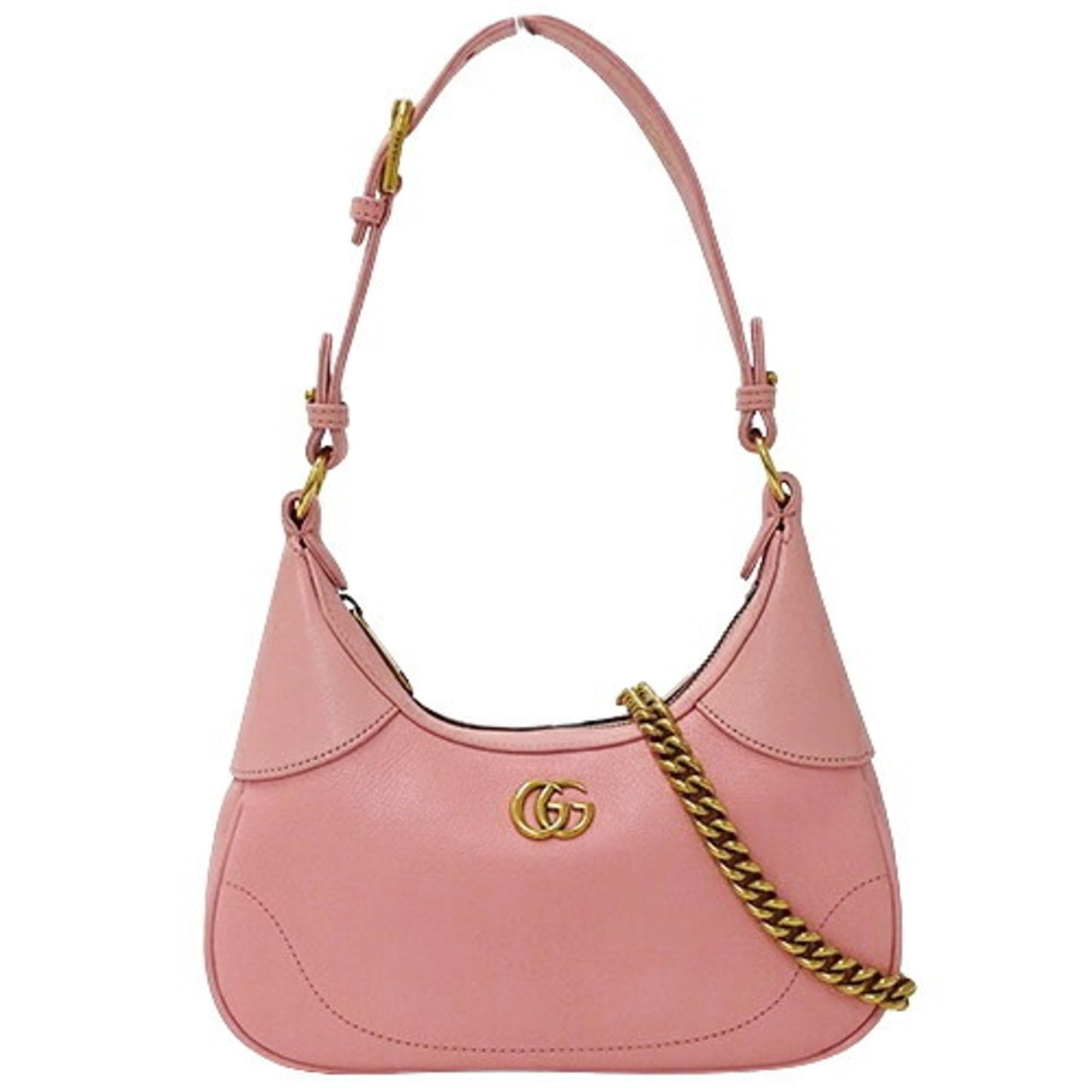 Gucci Pink Leather Shoulder Bag ()