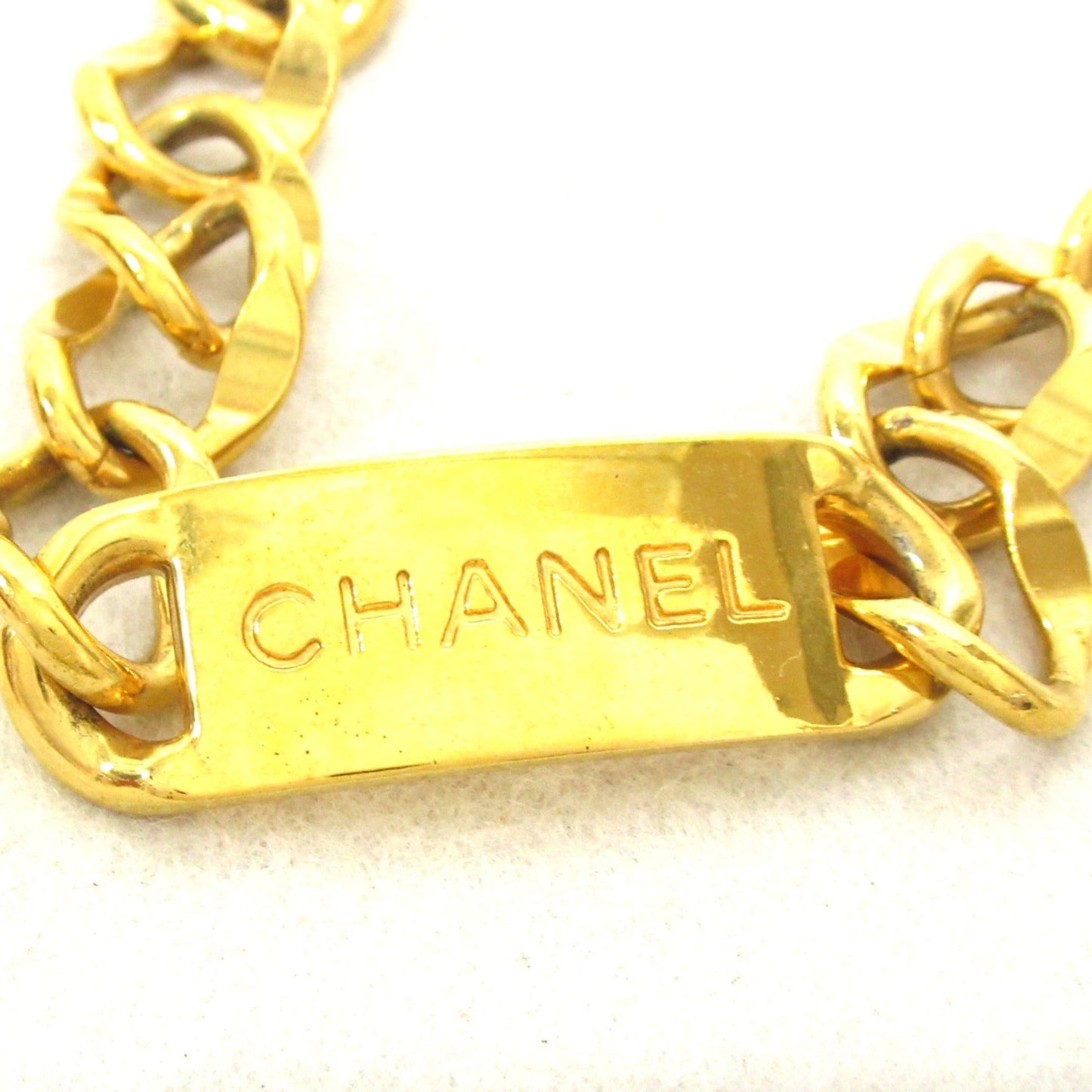 CHANEL Chain belt Gold Gold Plated