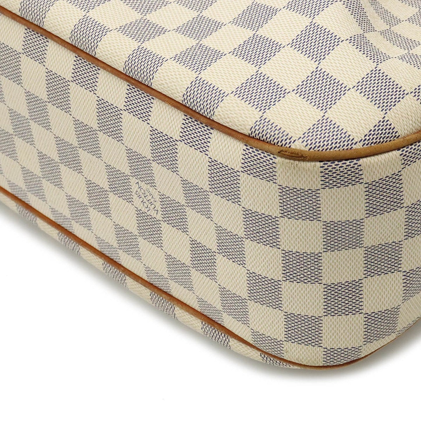 LOUIS VUITTON Damier Azur Syracuse MM Shoulder Bag N41112