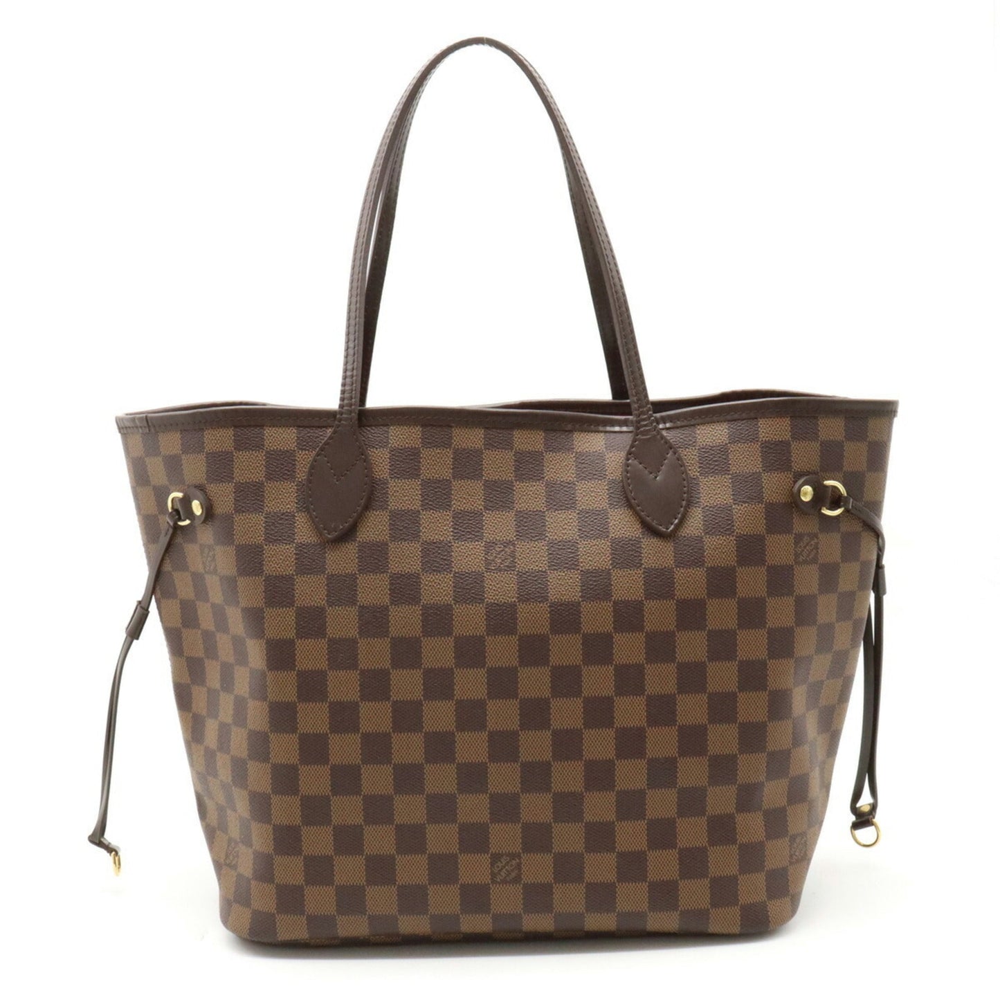 LOUIS VUITTON Damier Neverfull MM Tote Bag Shoulder N51105