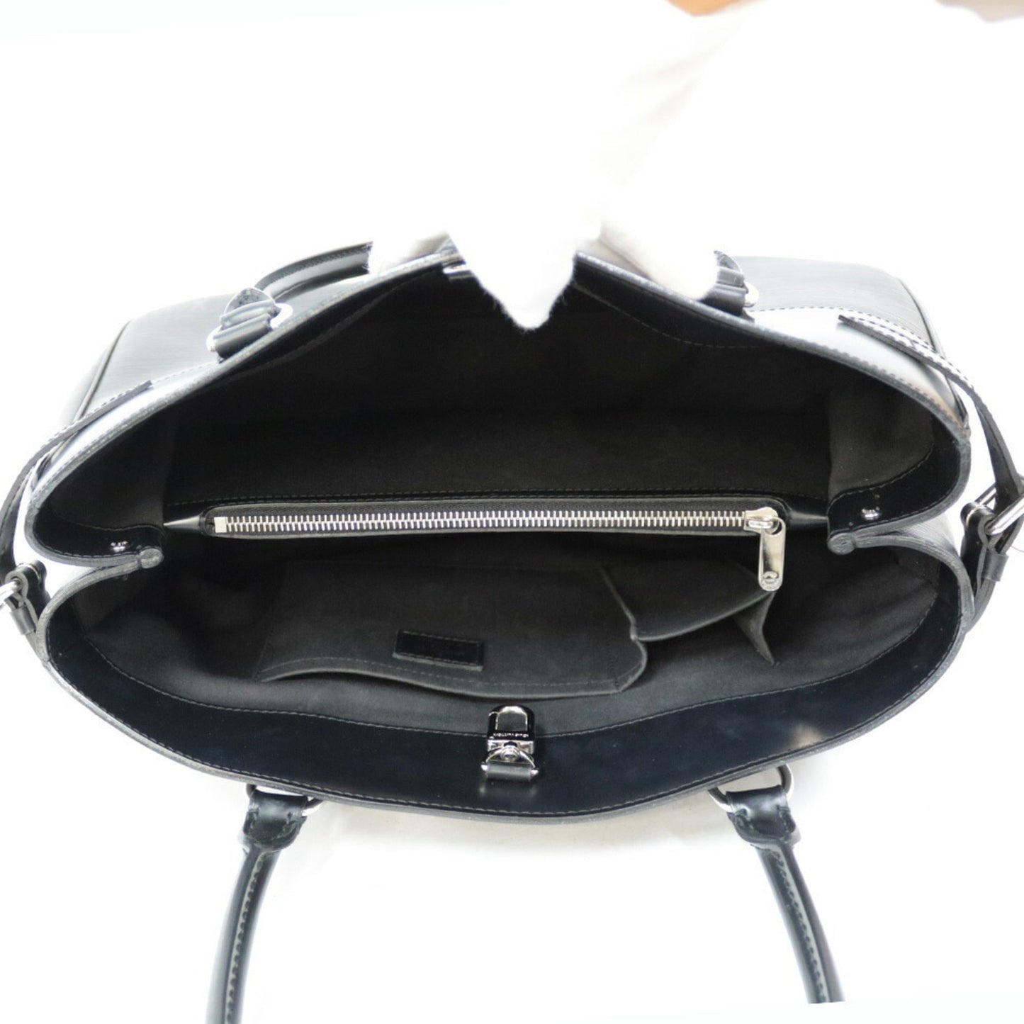 LOUIS VUITTON Shoulder Bag Epi Passy GM M59252 Black Ladies