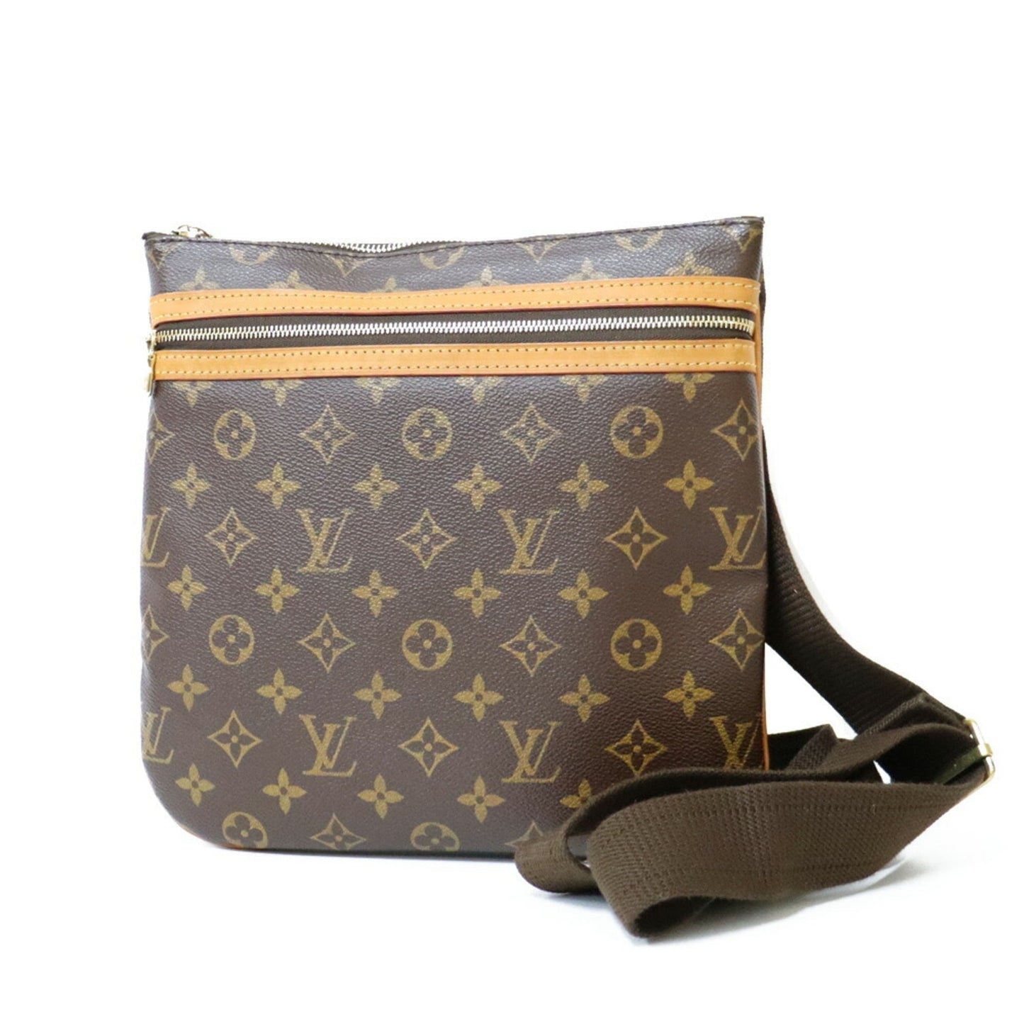 LOUIS VUITTON Shoulder Bag Brown Women's Monogram Canvas