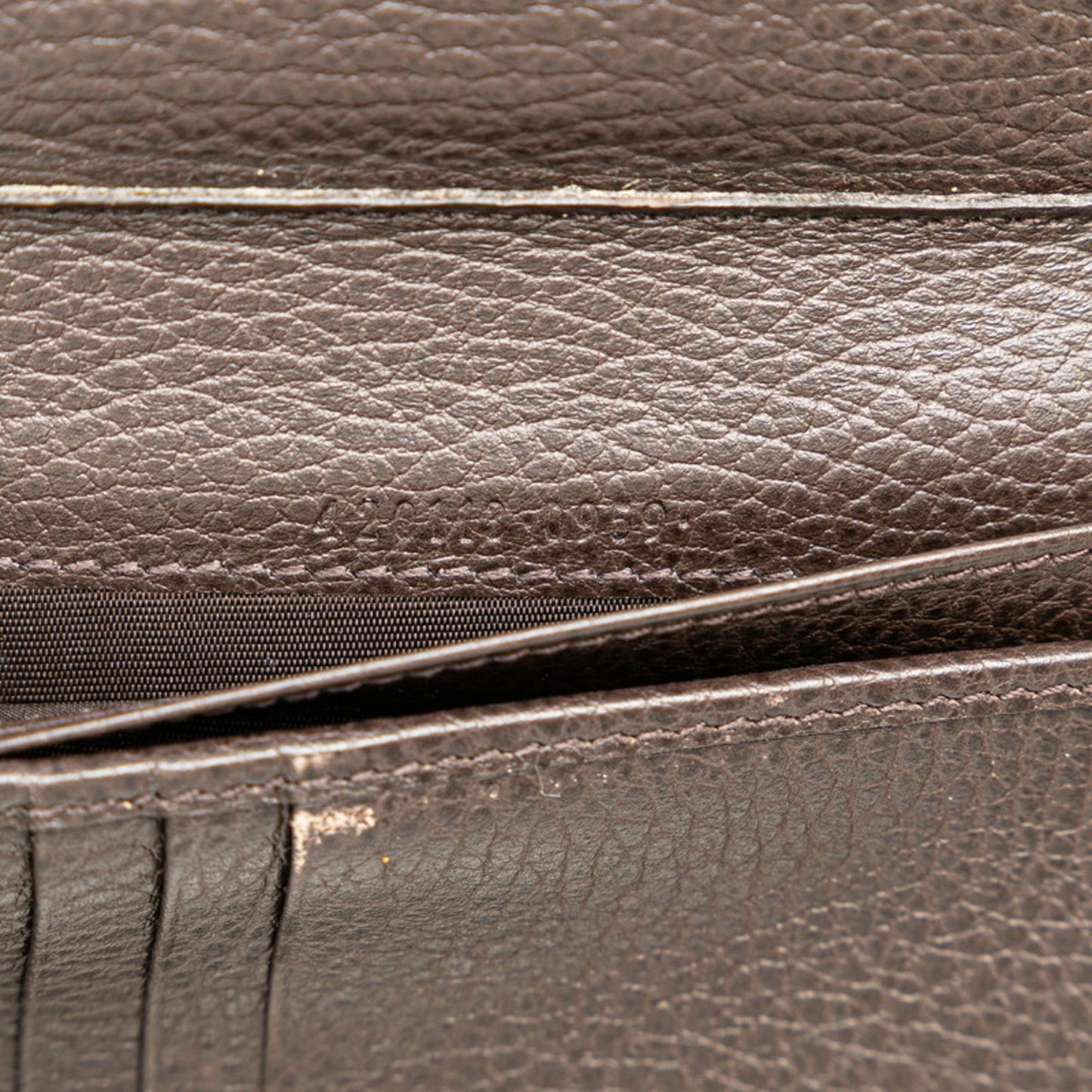 Gucci Brown Leather Wallet (Bi-Fold)