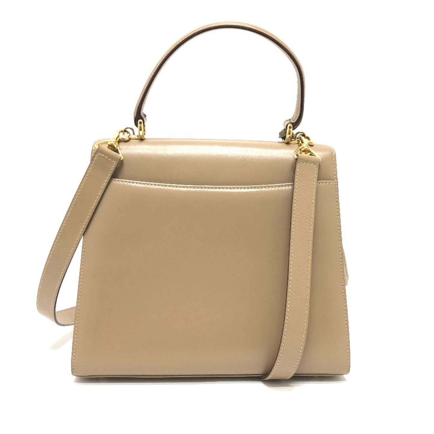 Gucci Beige Leather Handbag