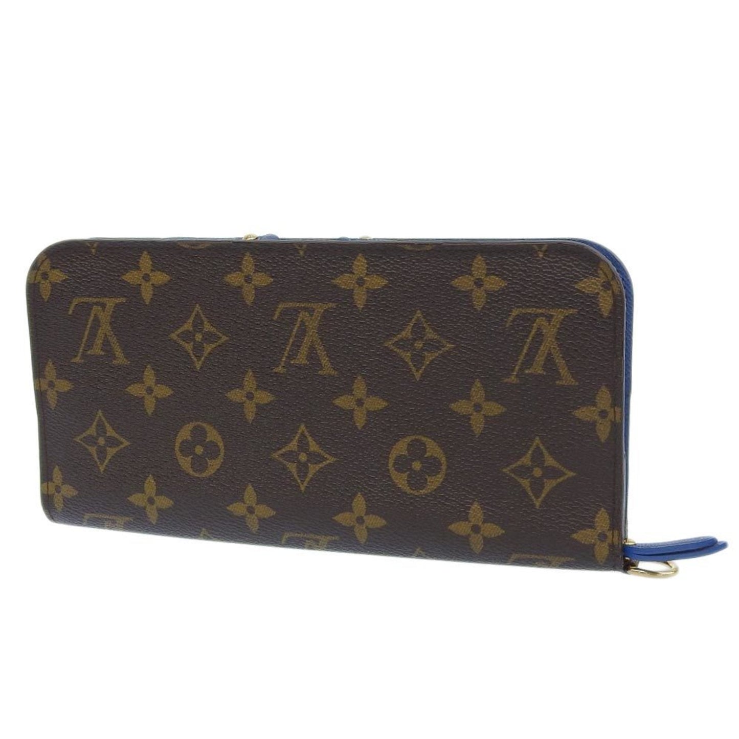 LOUIS VUITTON Monogram Portefeuille Ansolit Folio Long Wallet Petrol M61990