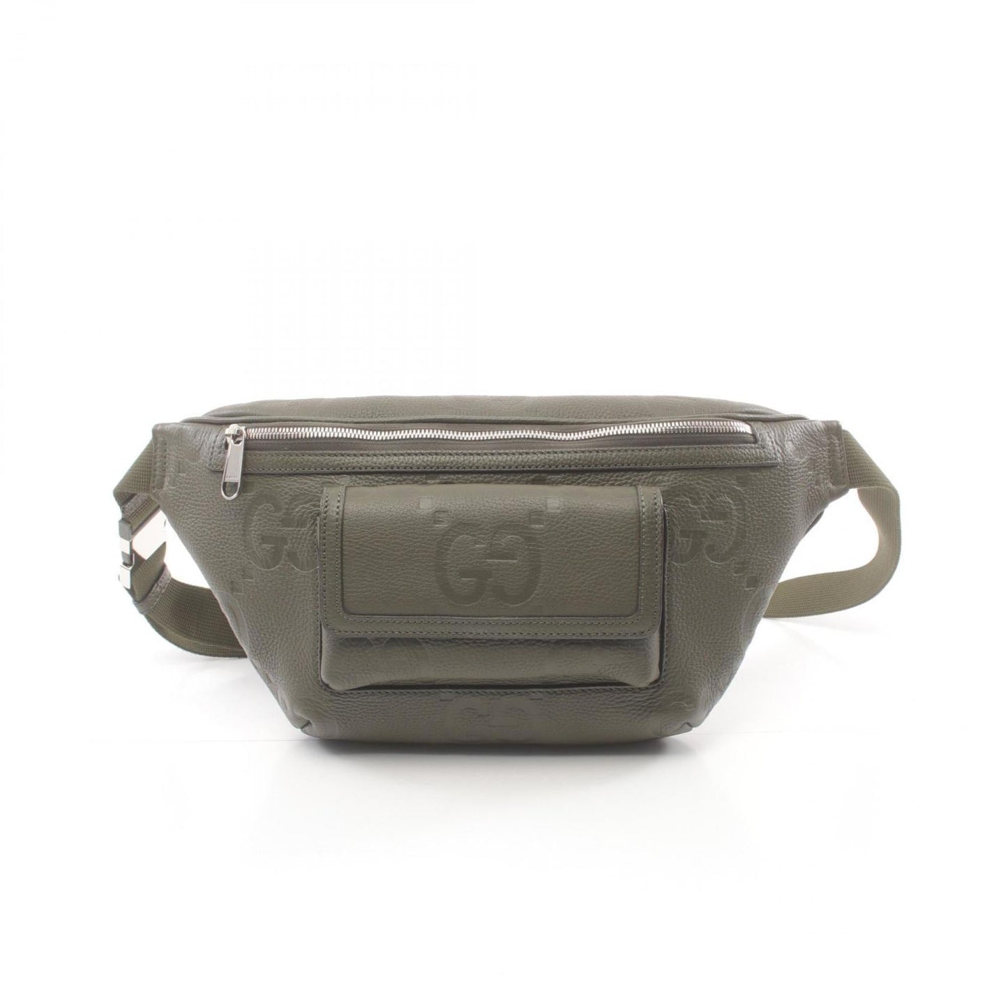 Gucci Khaki Leather Fanny Pack ()