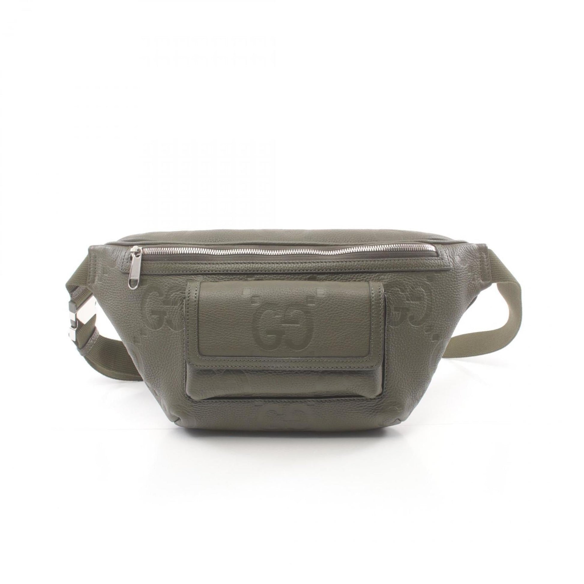 Gucci Khaki Leather Fanny Pack ()