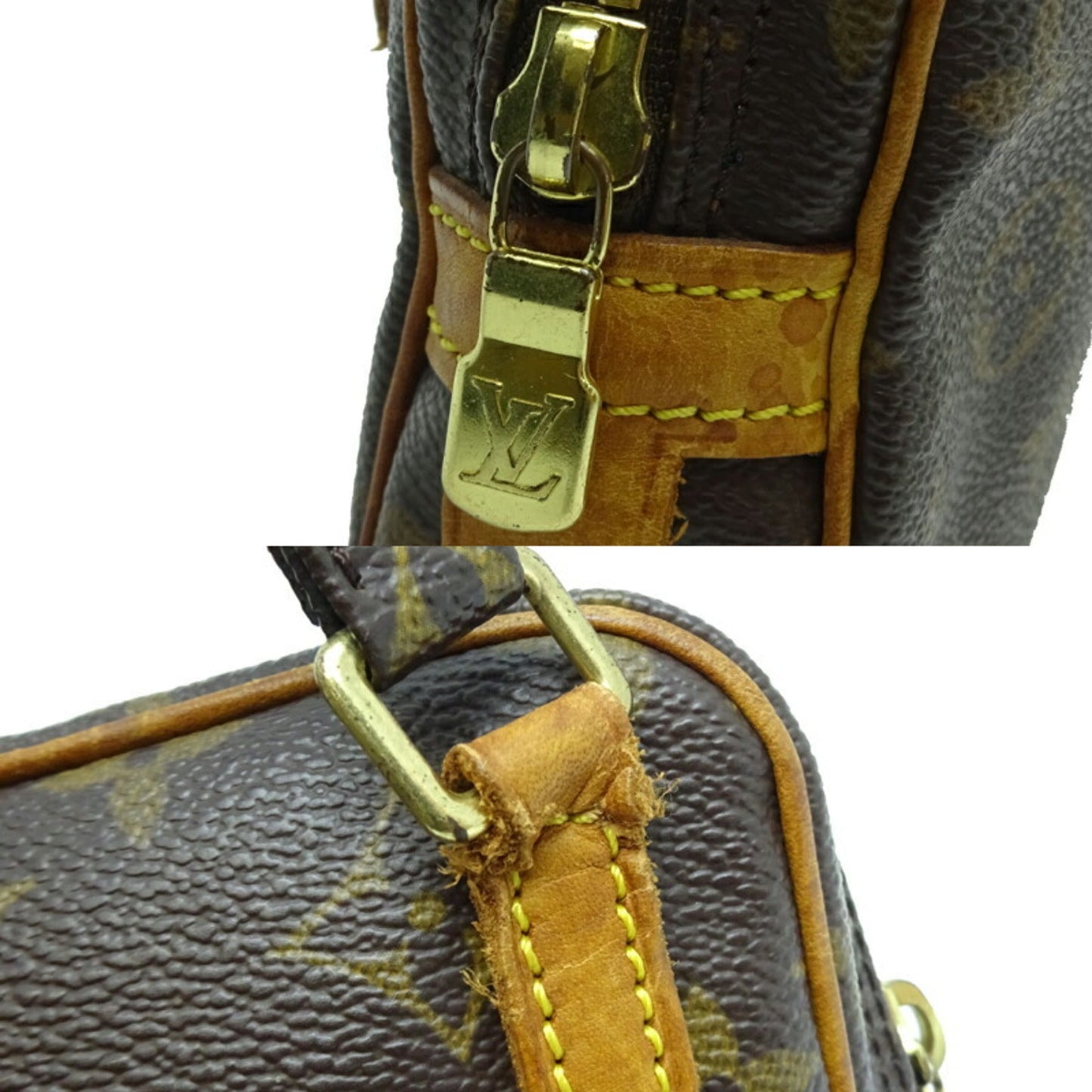 Louis Vuitton Pochette Multi-Bandri??re Women's Men's Shoulder Bag M51828 Monogram Brown