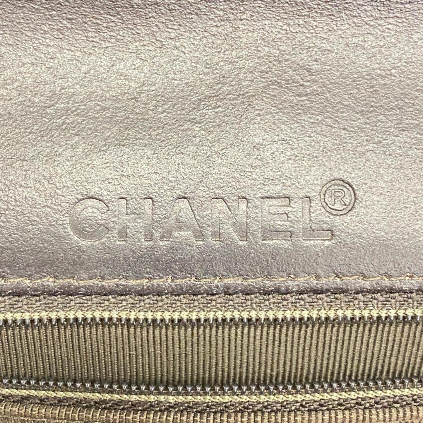 Chanel Shoulder Bag Chocolate Bar Double Chain Denim Blue Women's