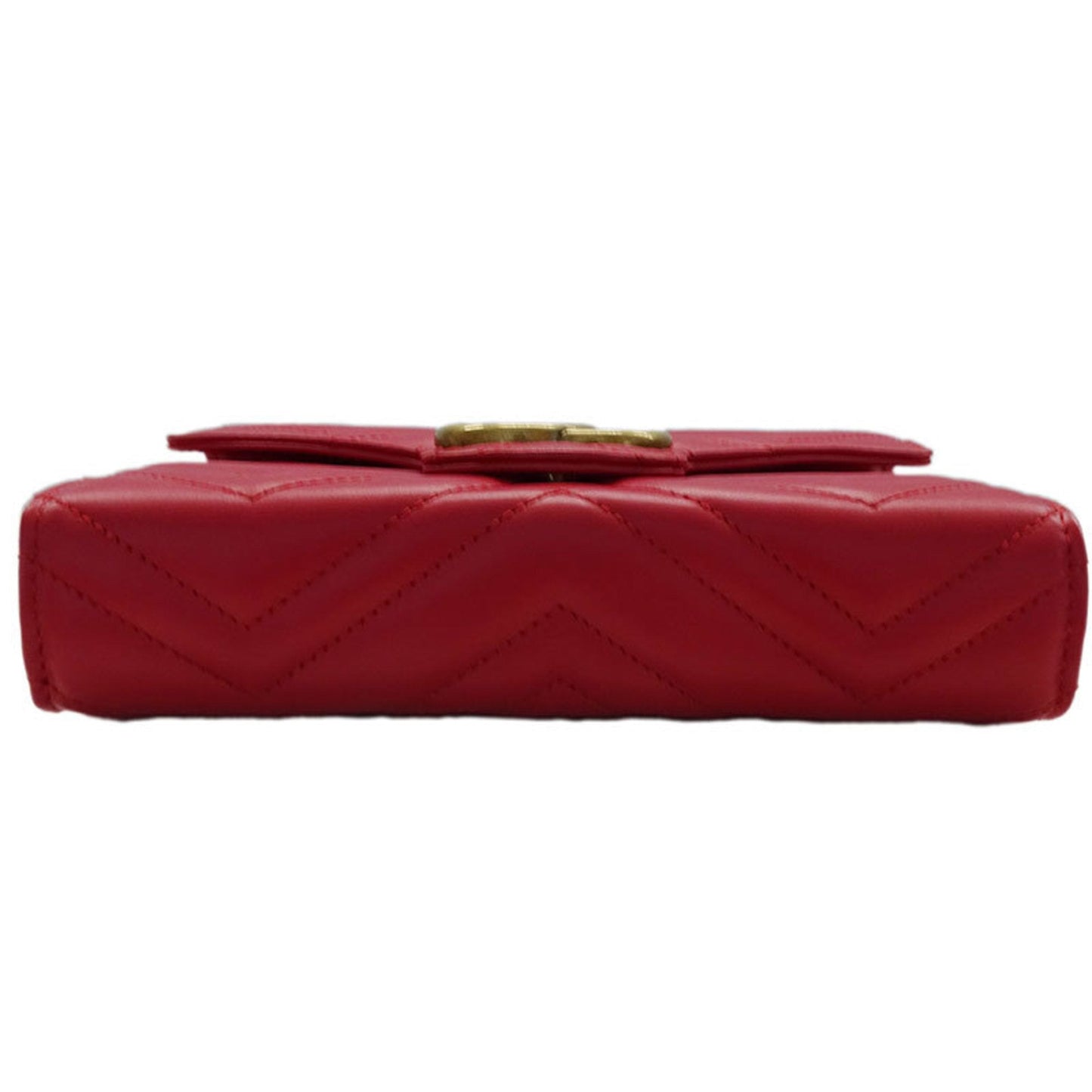 Gucci Red Color Leather Shoulder Bag