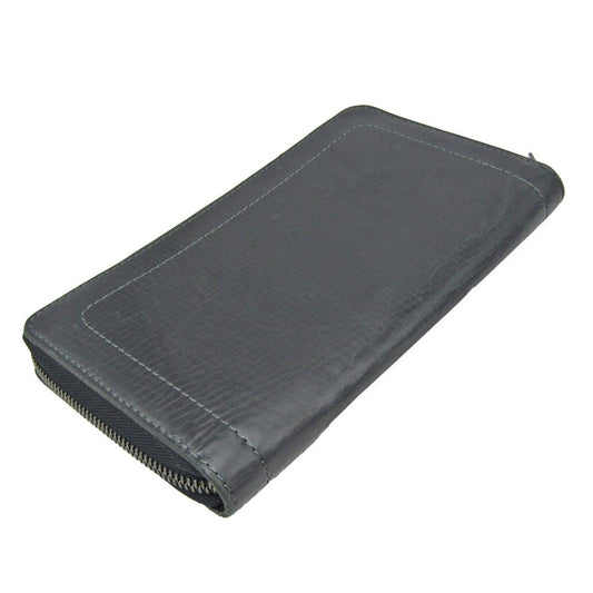 LOUIS VUITTON Zippy Organizer M97026 Men's Utah Leather Long Wallet [bi-fold] Basalt