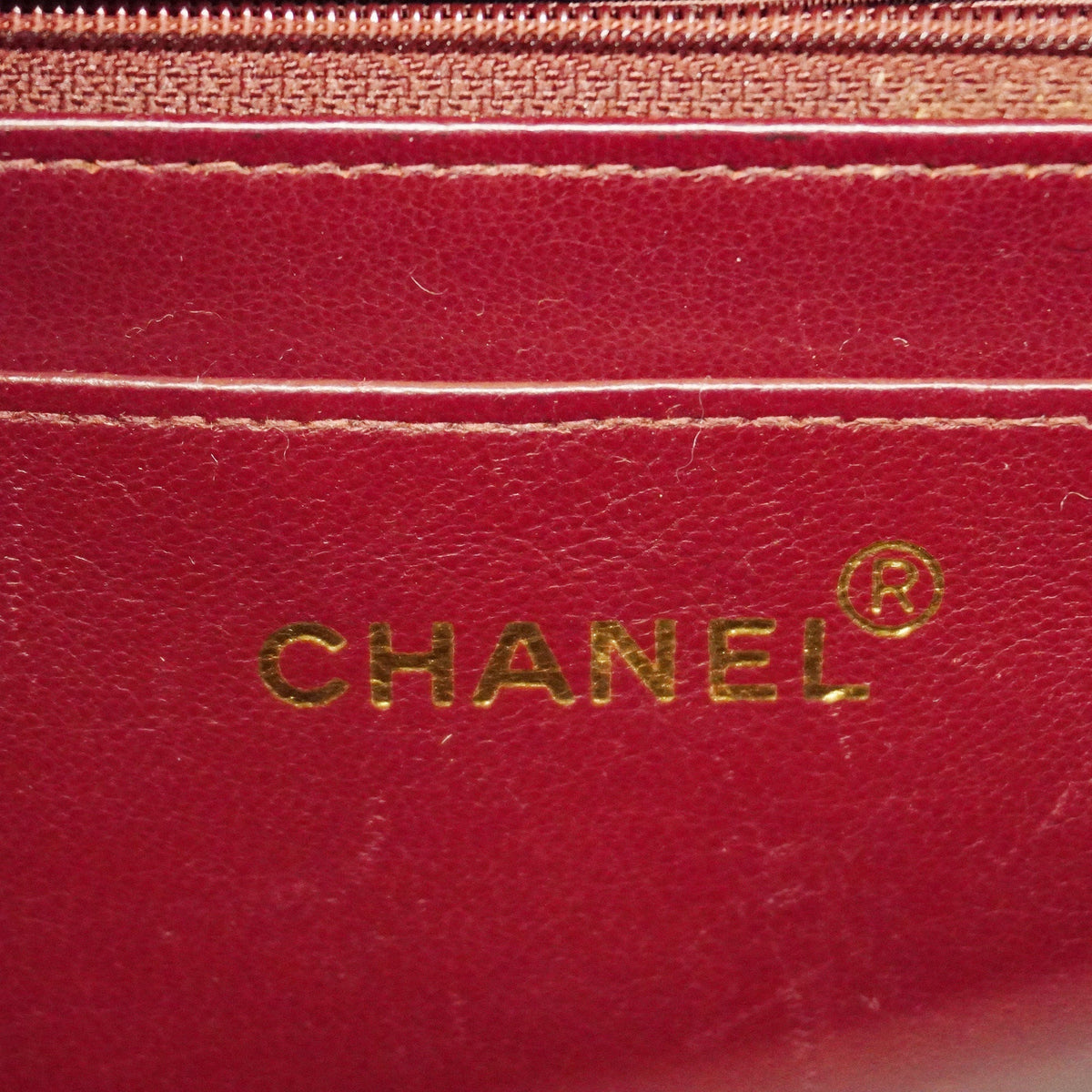 ChanelAuth  Big Matelasse W Chain Women's Leather Shoulder Bag Black