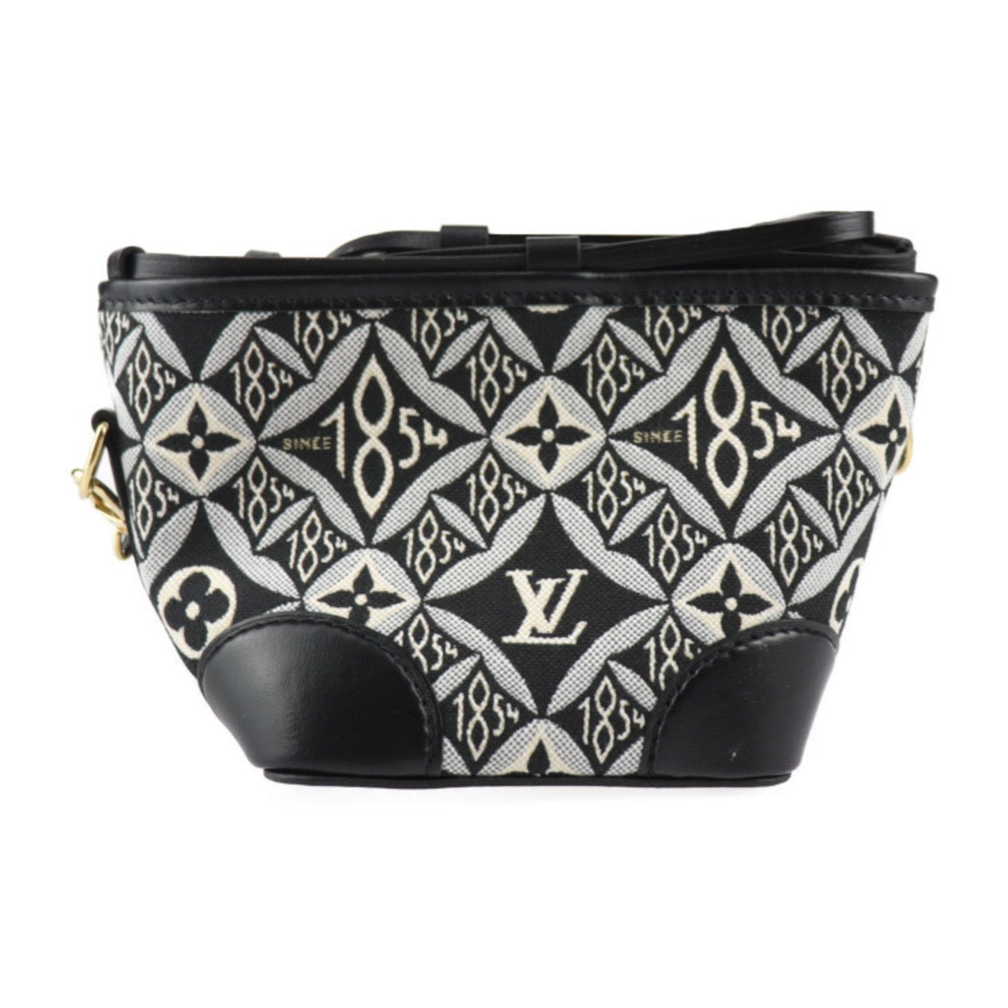 LOUIS VUITTON SINCE1854 Noe Perth Monogram Jacquard Shoulder Bag M69973 Canvas Leather Black Pochette